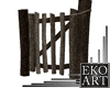 Cottage Rustic Gate 3D