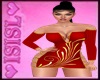 Dress Paola B f Red