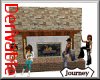 4 Pose Deluxe Fireplace