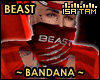 ! Red Beast Bandana