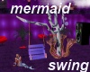 Coral Mermaid Swing