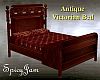 Antq Victorian Bed Regal