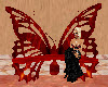 Red Butterfly Bench