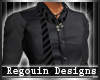 [R] Shirt Tie Grey