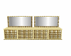 cream n gold dresser
