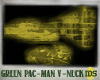 *iDS*Grn Pac-Man V-neck