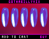 DRV : Purple Gloss Nails