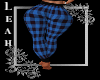 xLx Blue Checked Pj Btm