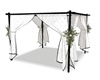 C-  Gazebo Black White