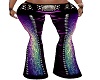 Purple Studded Jeans