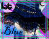 ^BT^ Blue Pleazer Skirt