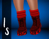 :Is: Red Camo Boots