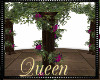 !Q Gazebo Pink Roses