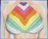 Colorful Crochet BRA S M