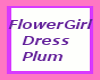!D Kid Flower Girl Plum