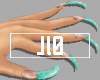 Baddie | Nails Turquoise