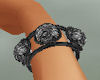[SL]black Ornate Brace L