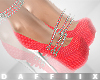 D~Sexy red spike heels