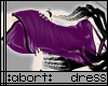 :a: Purple PVC Dress