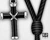 ¥ Cross Necklace-M-