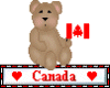 !S! Canada Bear Sticker