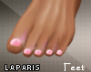 (LA) Pink Bare Feet 