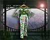 Chines kimon light green