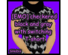 [emo] checkered Tshort