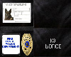 K9 Police Badge Flapper