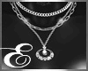 SILVER NECKLACE w SLV PL