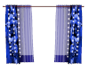 BAD Blue Rose Curtains