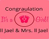 ll Jael Congrats pink