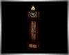 .CW. Red Goth Clock DER