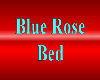 Blue rose bed