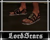 Leather Sandals Gold
