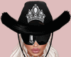 E* Cowgirl Black Hat