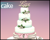 +Wedding Floral Cake+