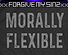 X Morally Flexible W T X