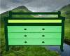 {CL}Panda Green Dresser