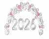 Pink/Silver NYE Sign