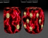 Dice Kiss Red Black Gold