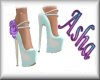 Spring Formal Heels Teal