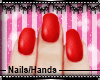 Chucky Red Nails