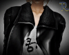 Black Leather Jacket/Top