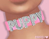 *N Puppy Choker Pink
