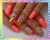 NAIL ART MULTICOLOR