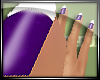 -E- Purple Nails