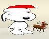 Christmas Snoopy Red Santa Clause Hat White FUR Reindeer PETS