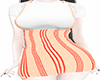 HG]Orange Stripe Dress