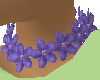 pendant violet floral